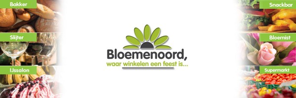 Winkelcentrum Bloemenoord in omgeving Noord Brabant