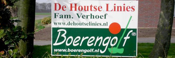 Boerengolfbaan “De Houtse Linies” in omgeving Oosterhout