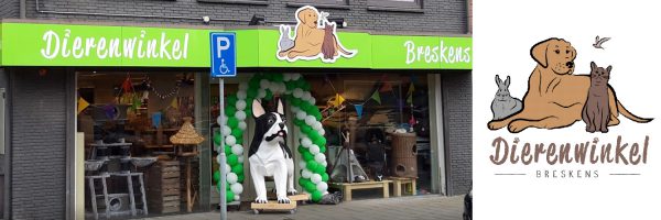 Dierenwinkel Breskens in omgeving West-Zeeuws Vlaanderen