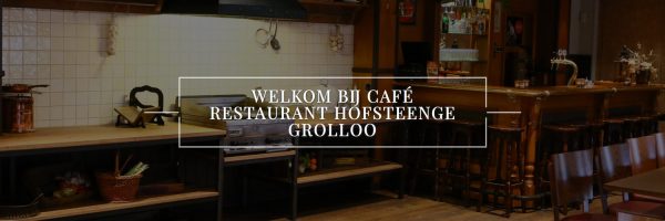 Café Restaurant Hofsteenge in omgeving Drenthe