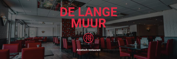 Aziatisch restaurant De Lange Muur in omgeving Zeeland