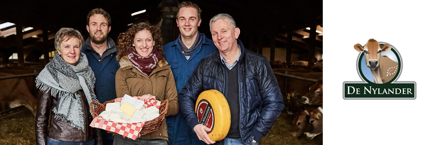 Kaasmakerij De Nylander in omgeving Workum, Friesland